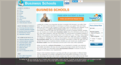 Desktop Screenshot of aboutbusinessschools.com